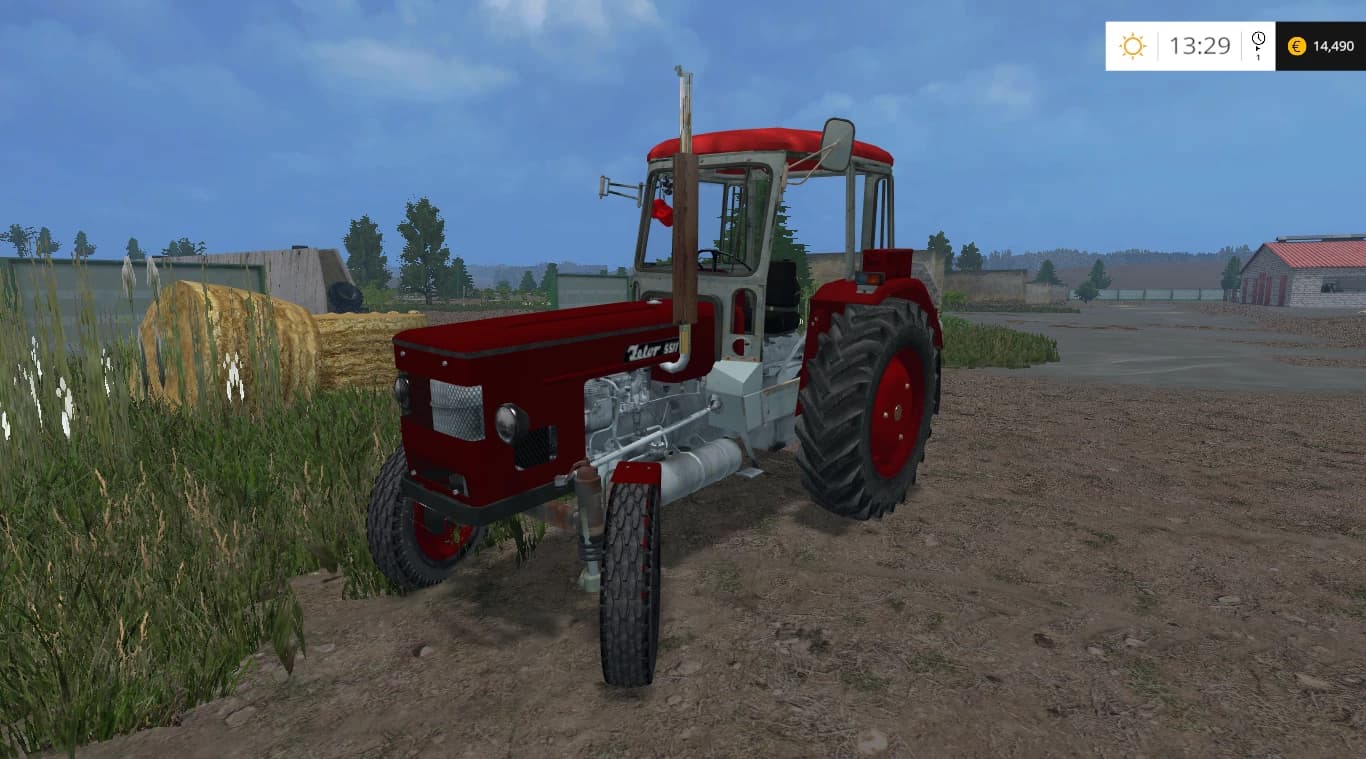 ZETOR 5511 2WD OLD RED EXTRA HIT MEGA