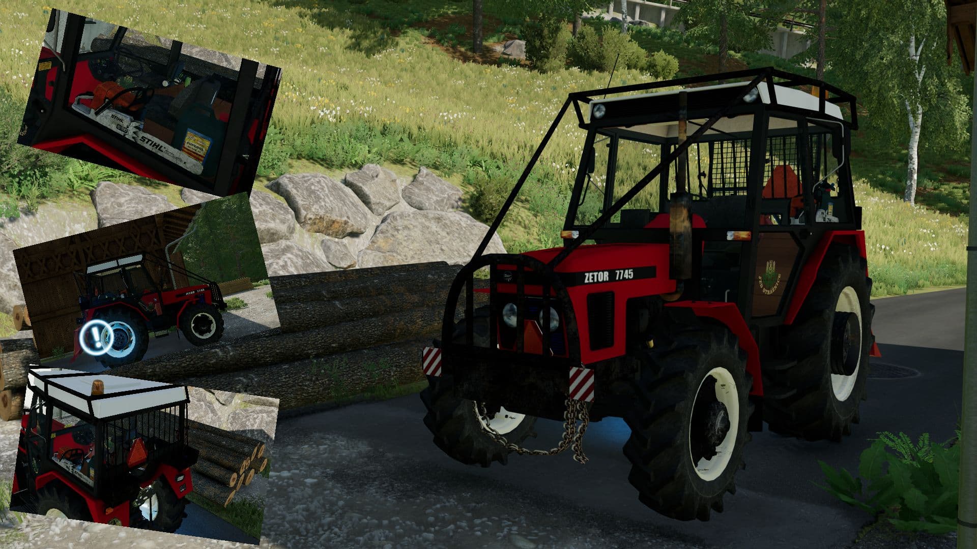 Zetor 7745 Forest Edition