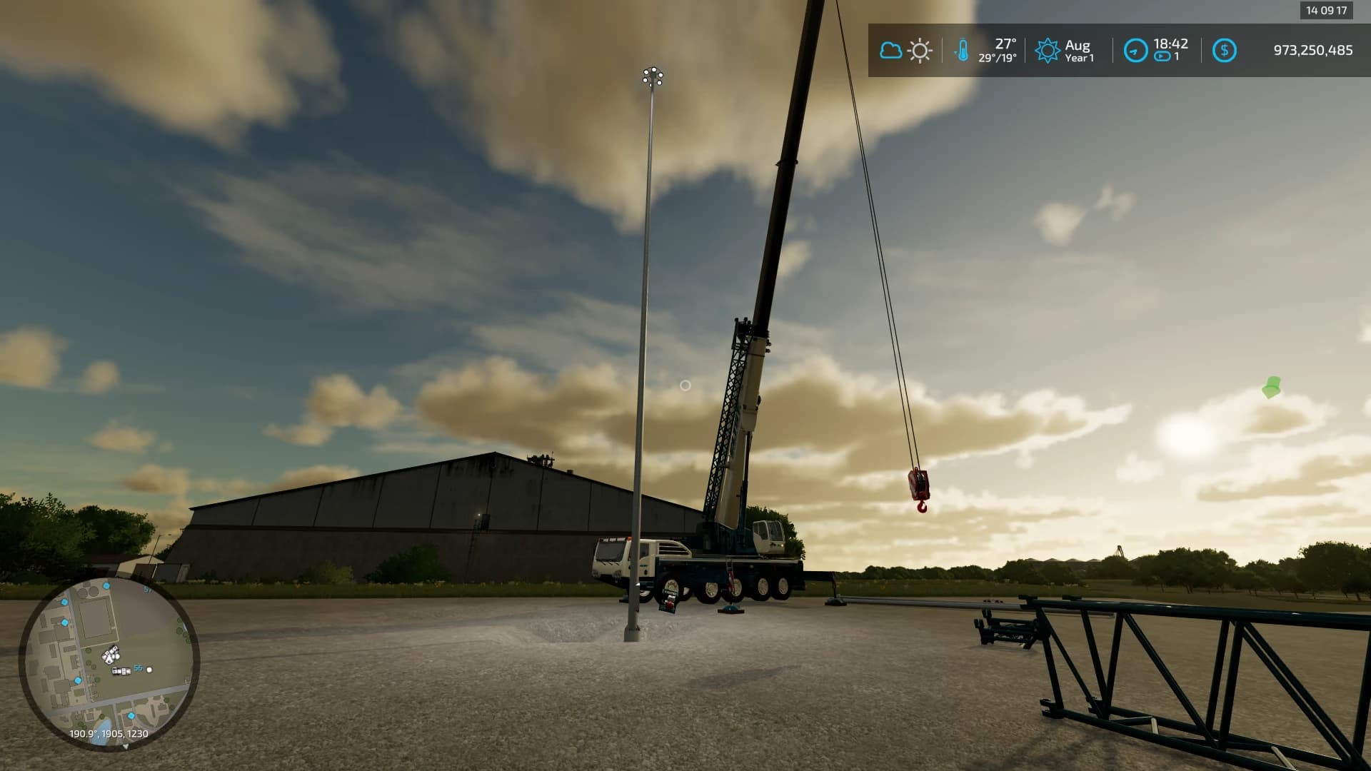 Buildable High Mast Light