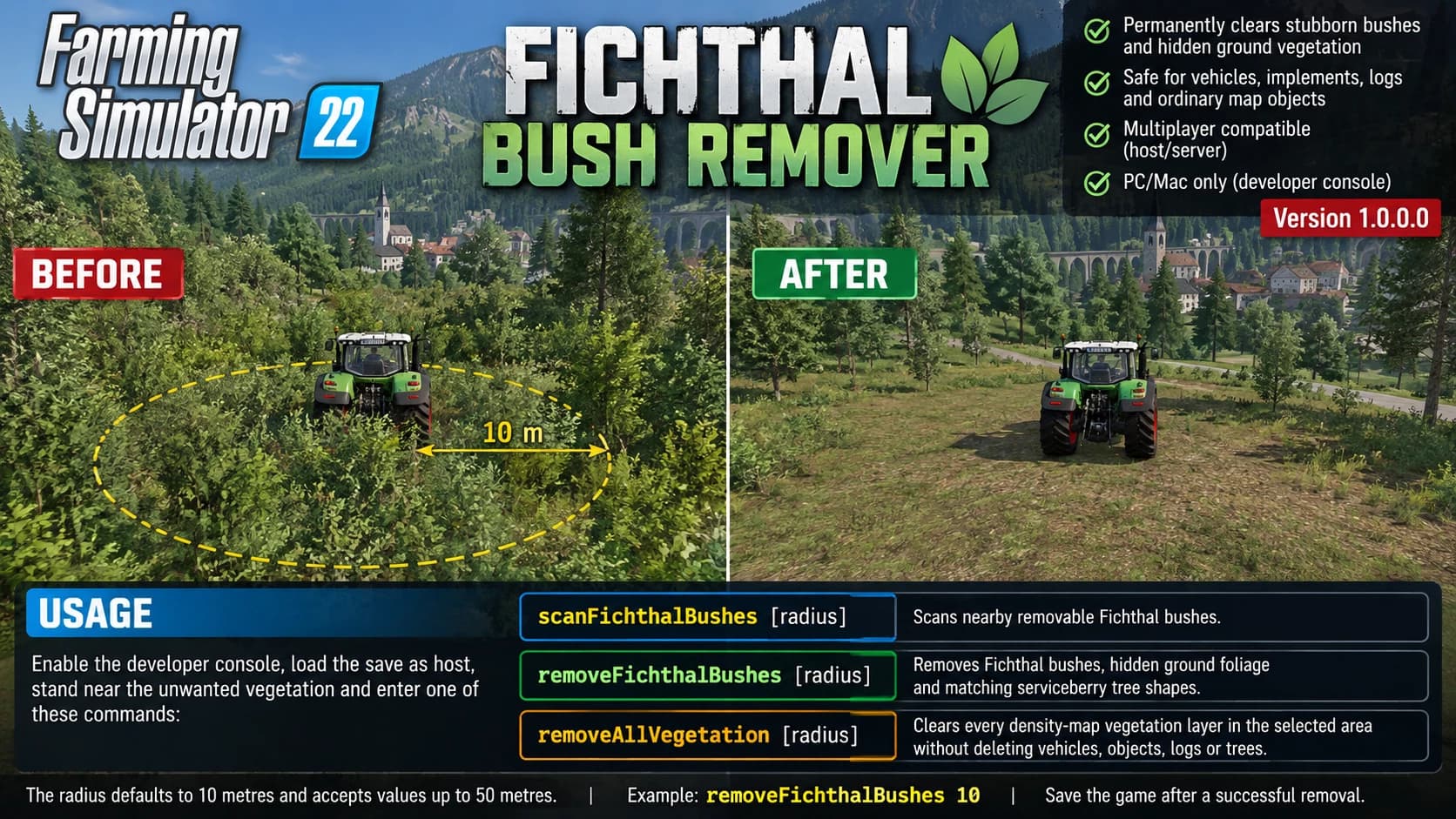 Fichthal Bush Remover