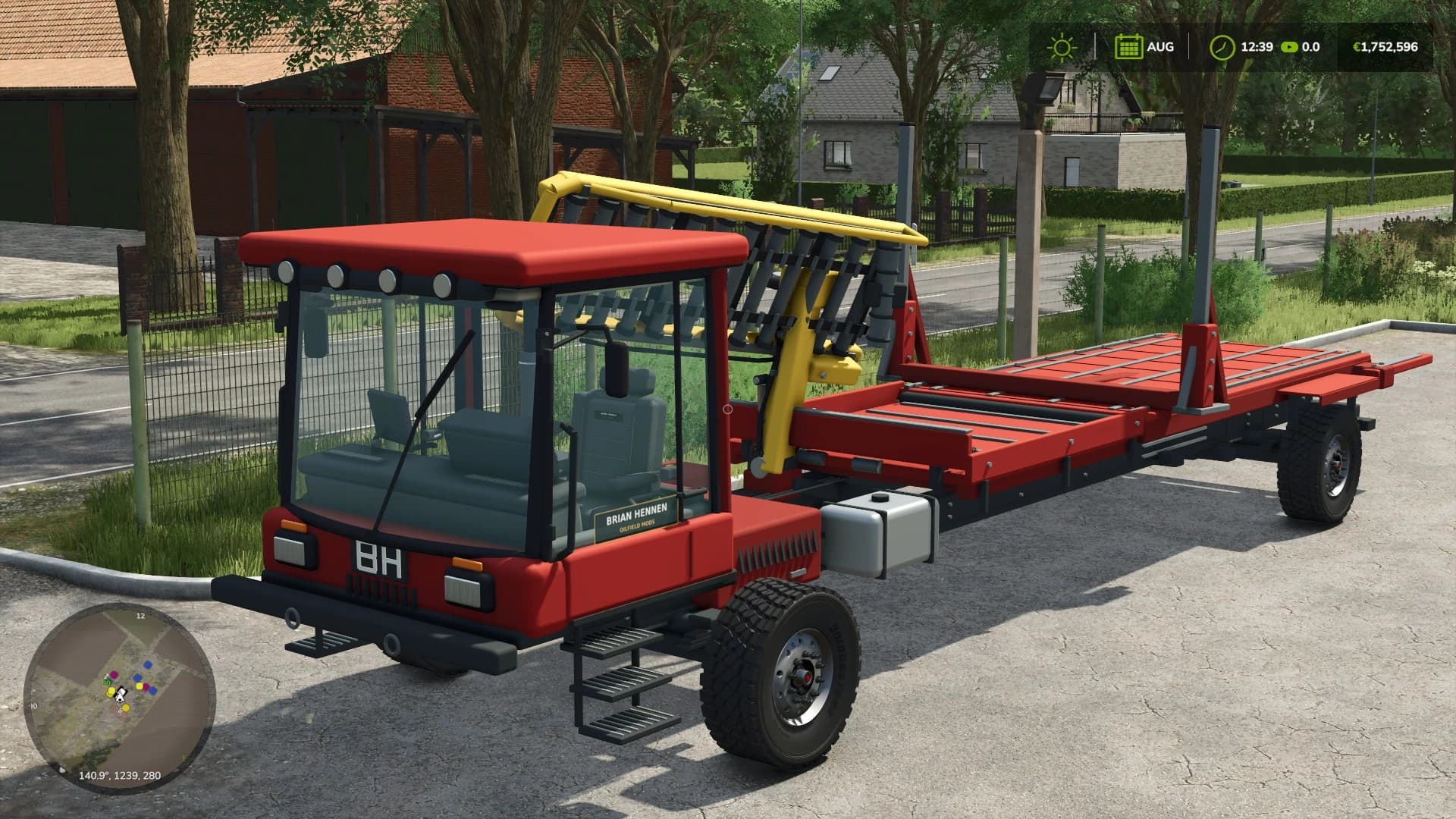 BH SP14 Self Propelled Bale Stacker