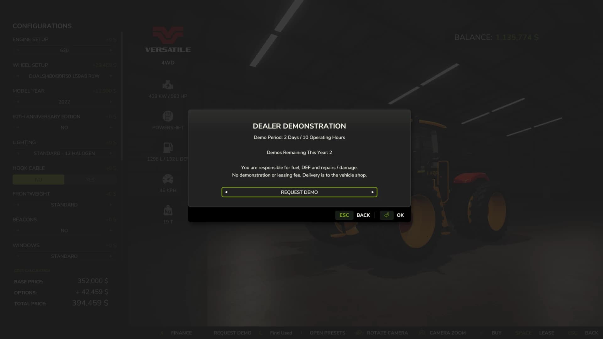 Equipment Demo