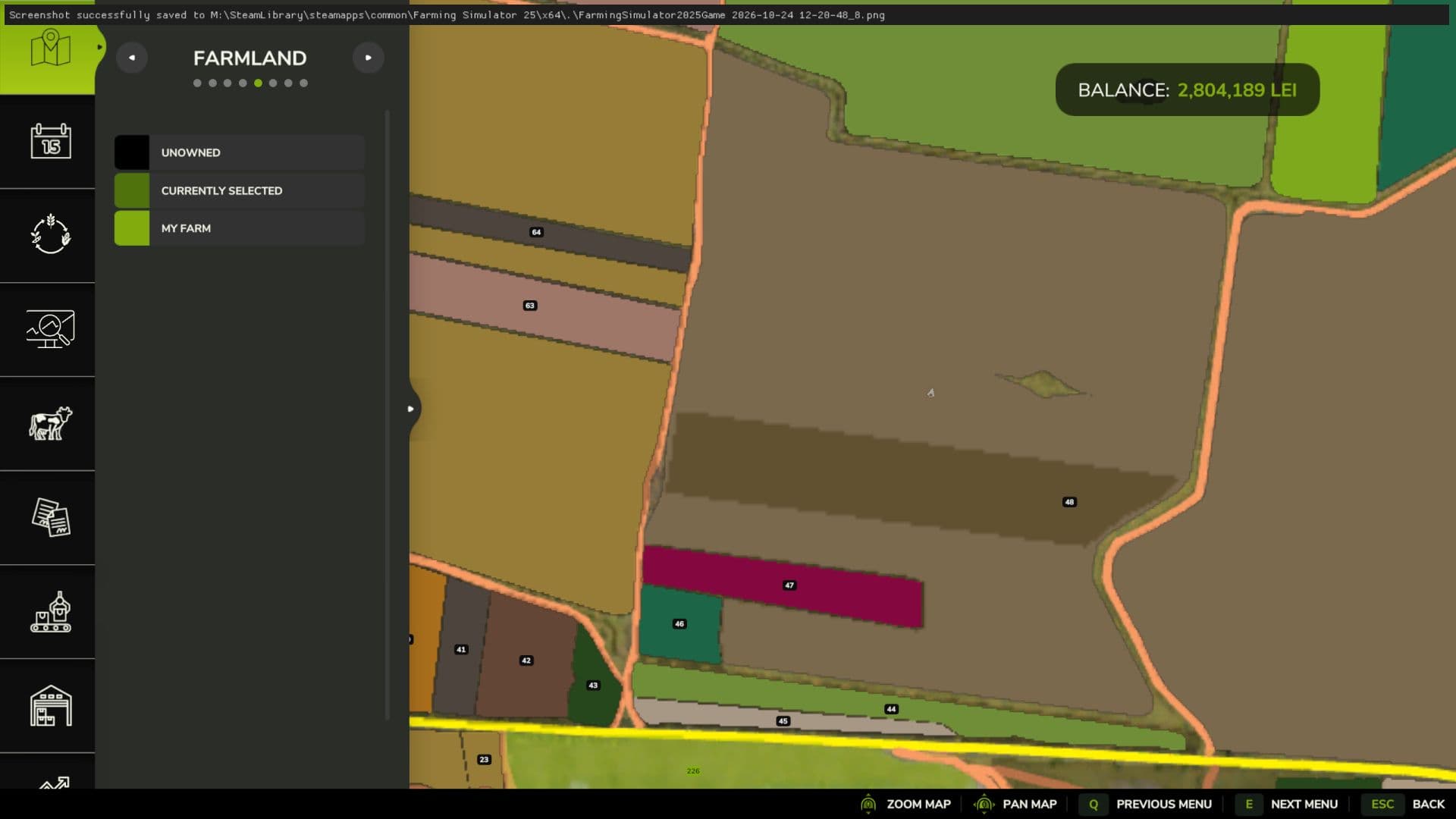 Farmland Splitter