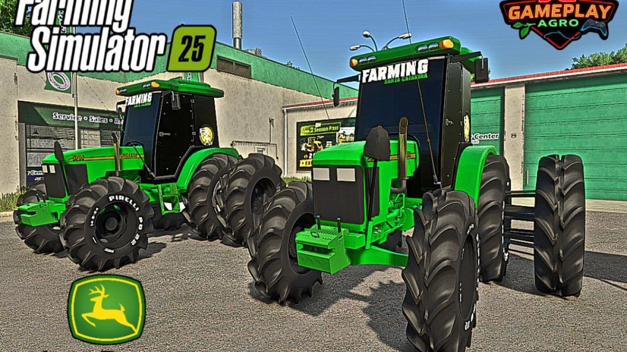 John Deere 5705 with cab (rice farming)