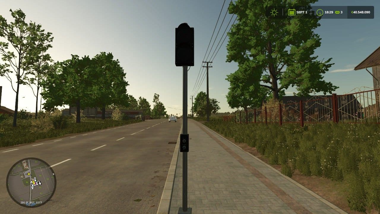 Lane control light