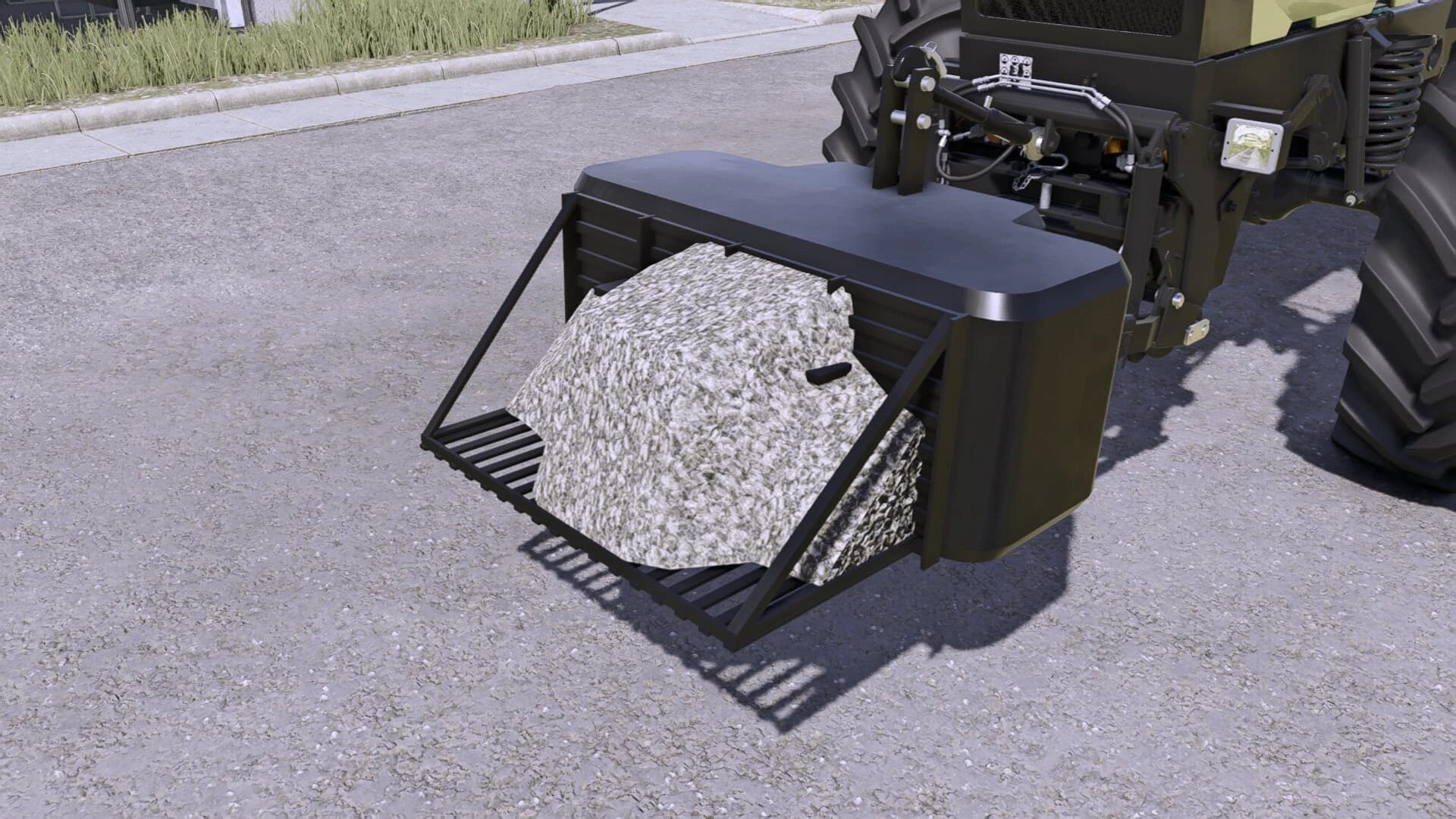 Lizard 1050KG front and rear weight