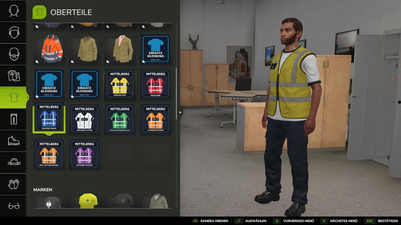 Mittelberg Fire Brigade Functional Vests Pack