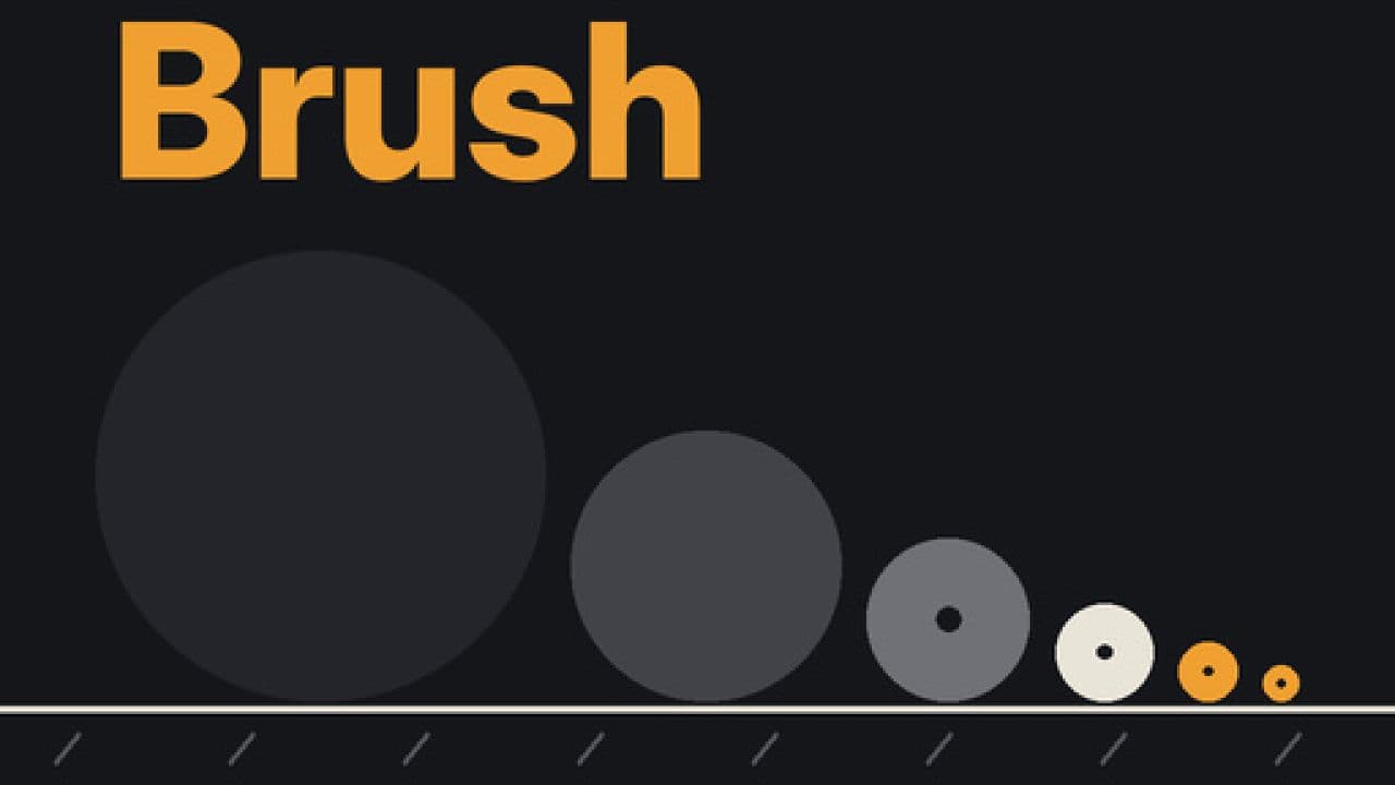 Precision brush