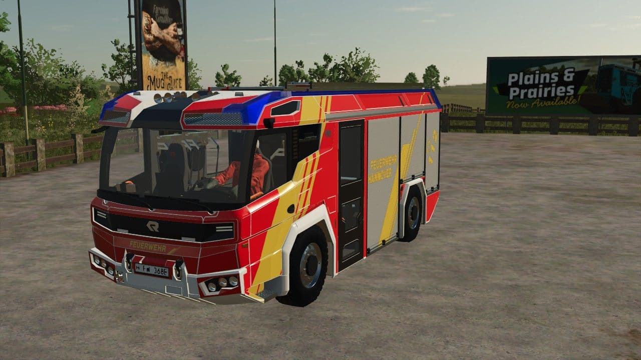 Rosenbauer RT Hannover Fire Department