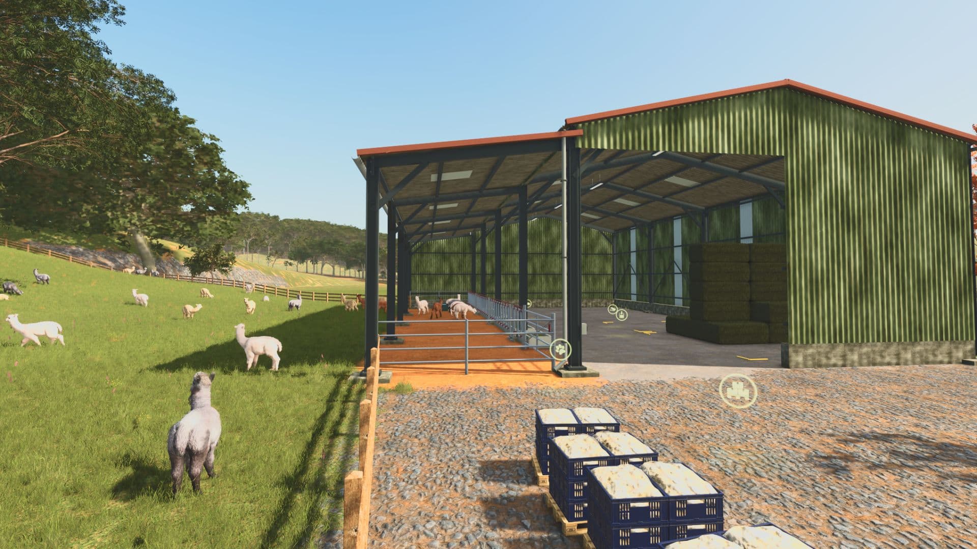 Rustic Alpaca Shed