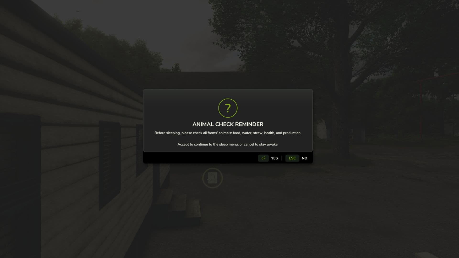 Animal Check Reminder