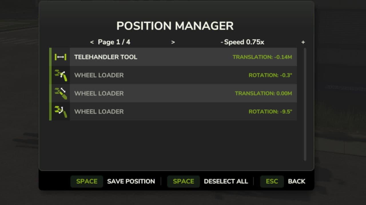 Auto Arm Position