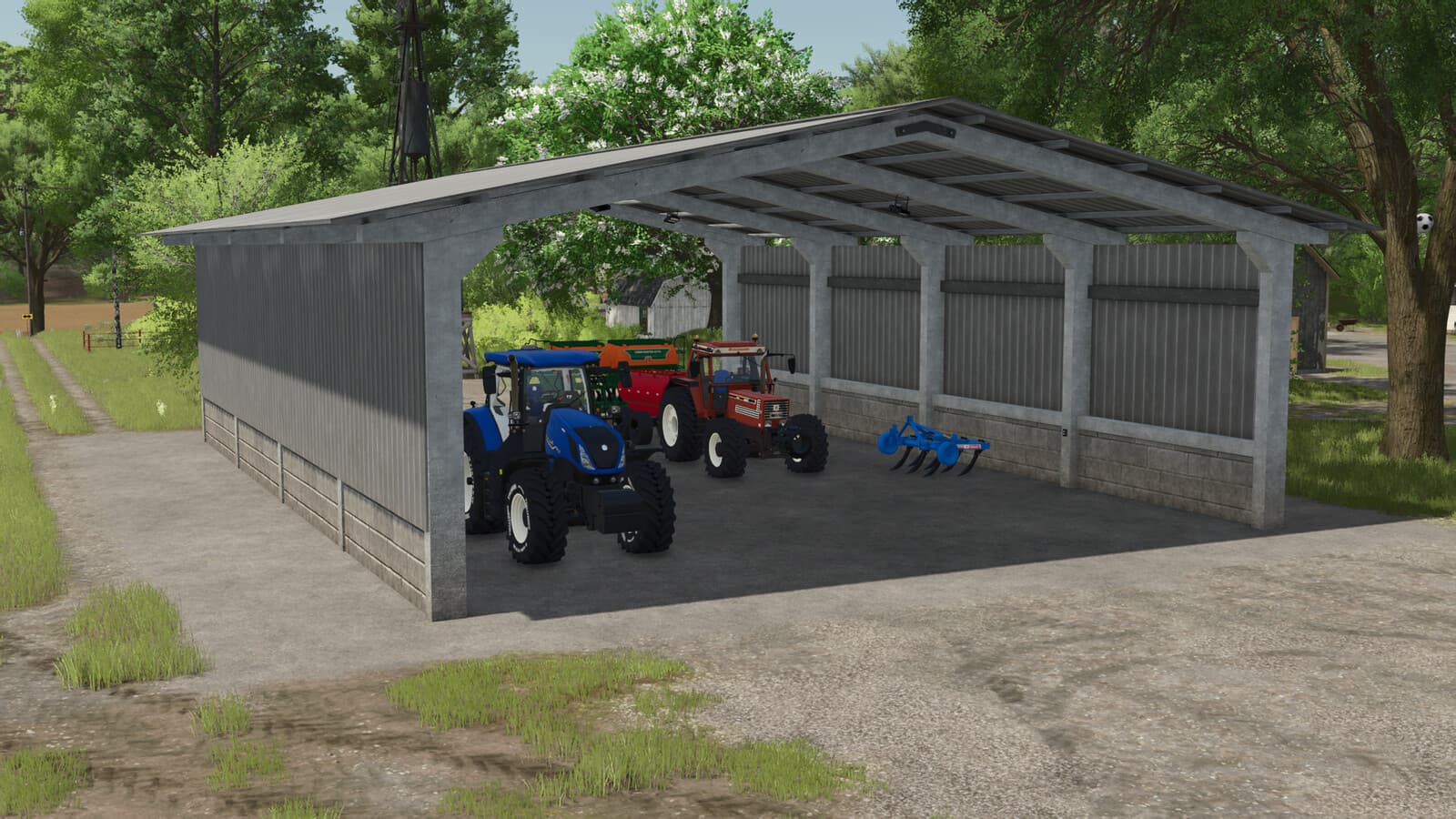 BR Precast Concrete Shed