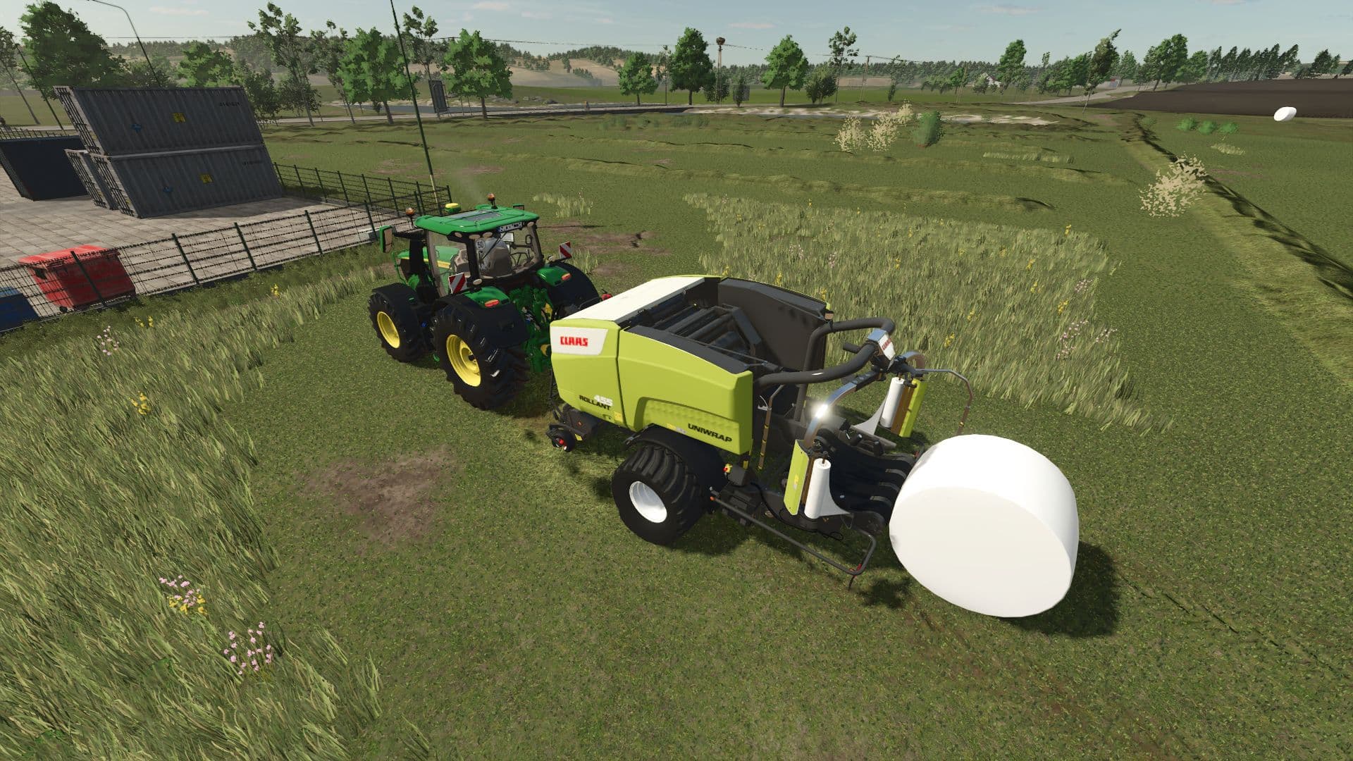 Claas Rollant 455 Uniwrap 180cm Edit