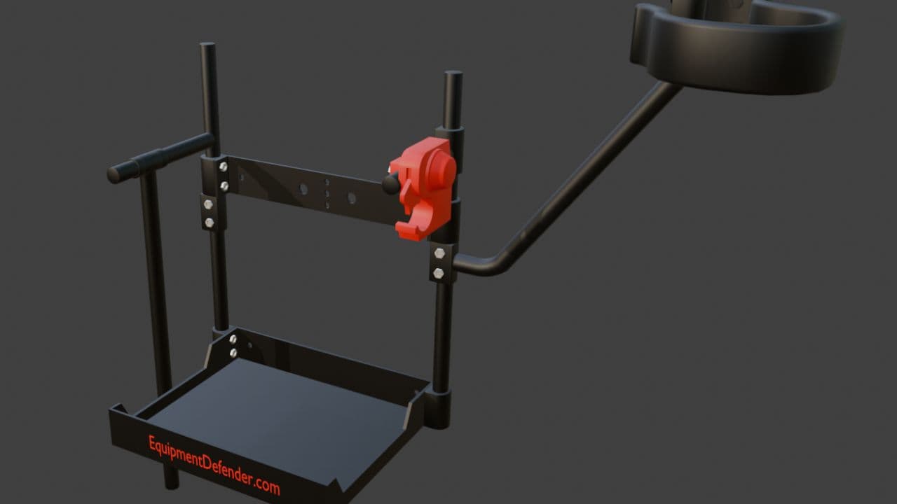Equipment Defender Blower Rack (Prefab)