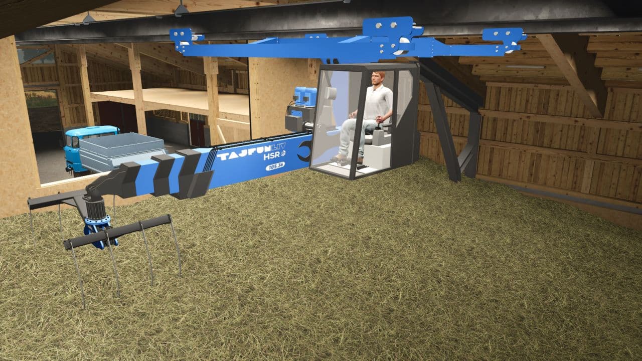 HSR Dry Grass System building