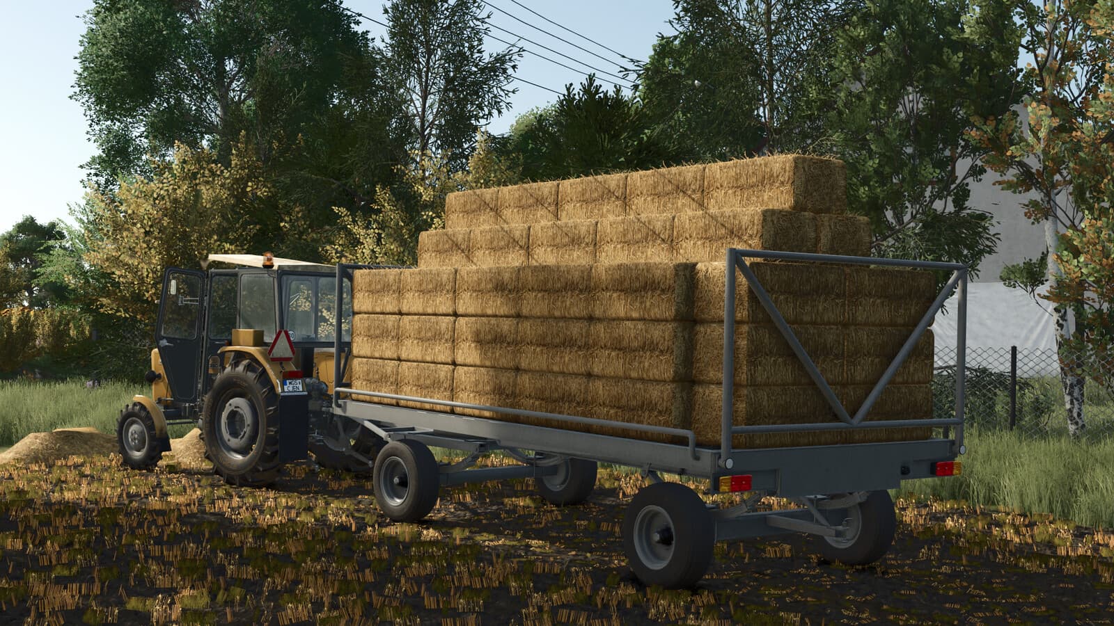 Homemade Bale Trailers