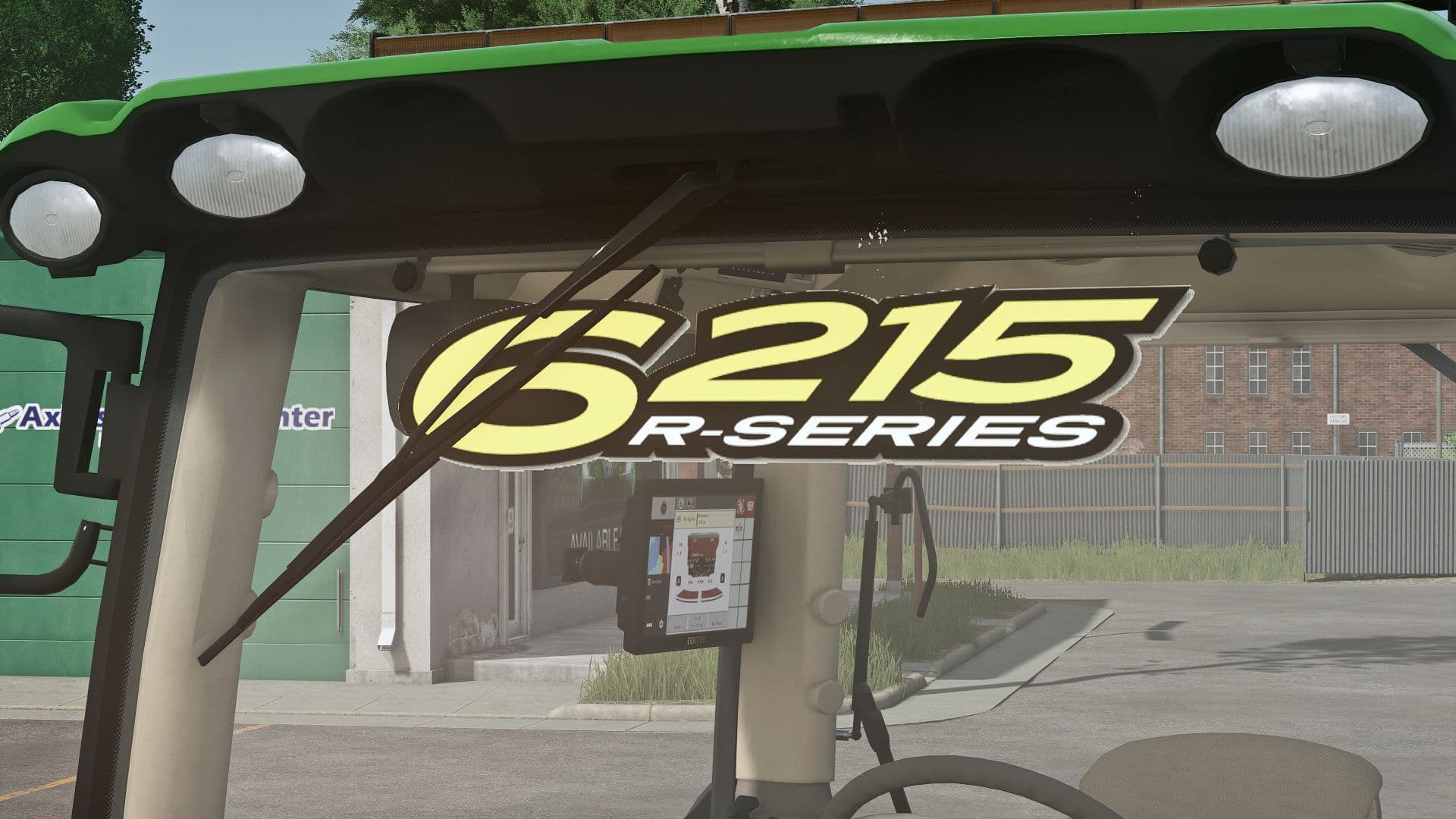 John Deere 6R215 Window Decal Pack (Prefab)