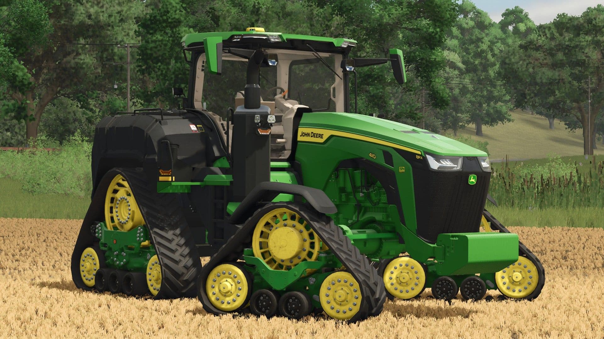 John Deere 8RX with ExactRate Tanks