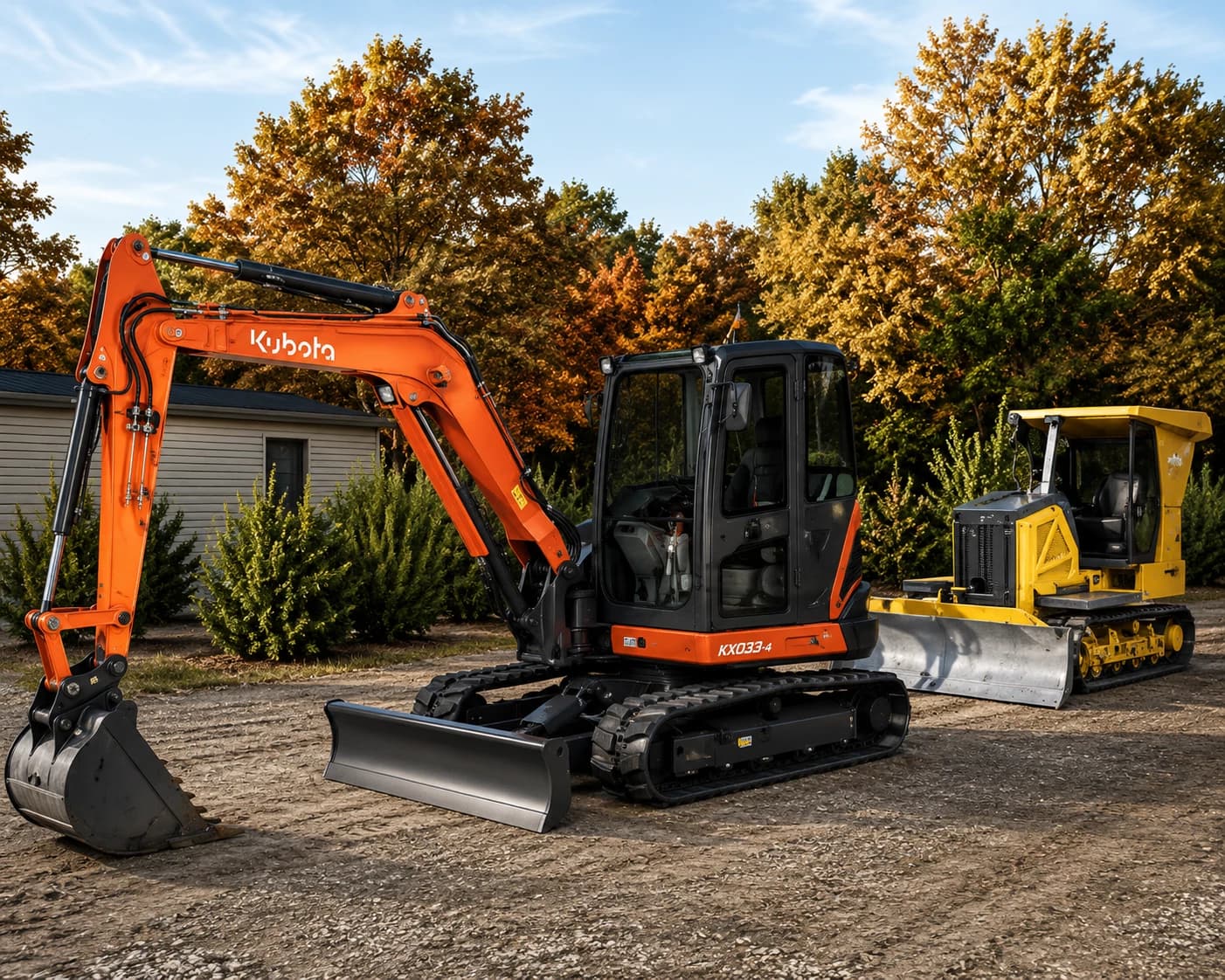 Kubota KX080-4 Mini Excavator Pack