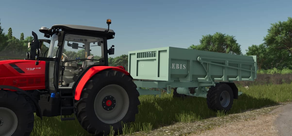 Lebis single-axle tipper truck