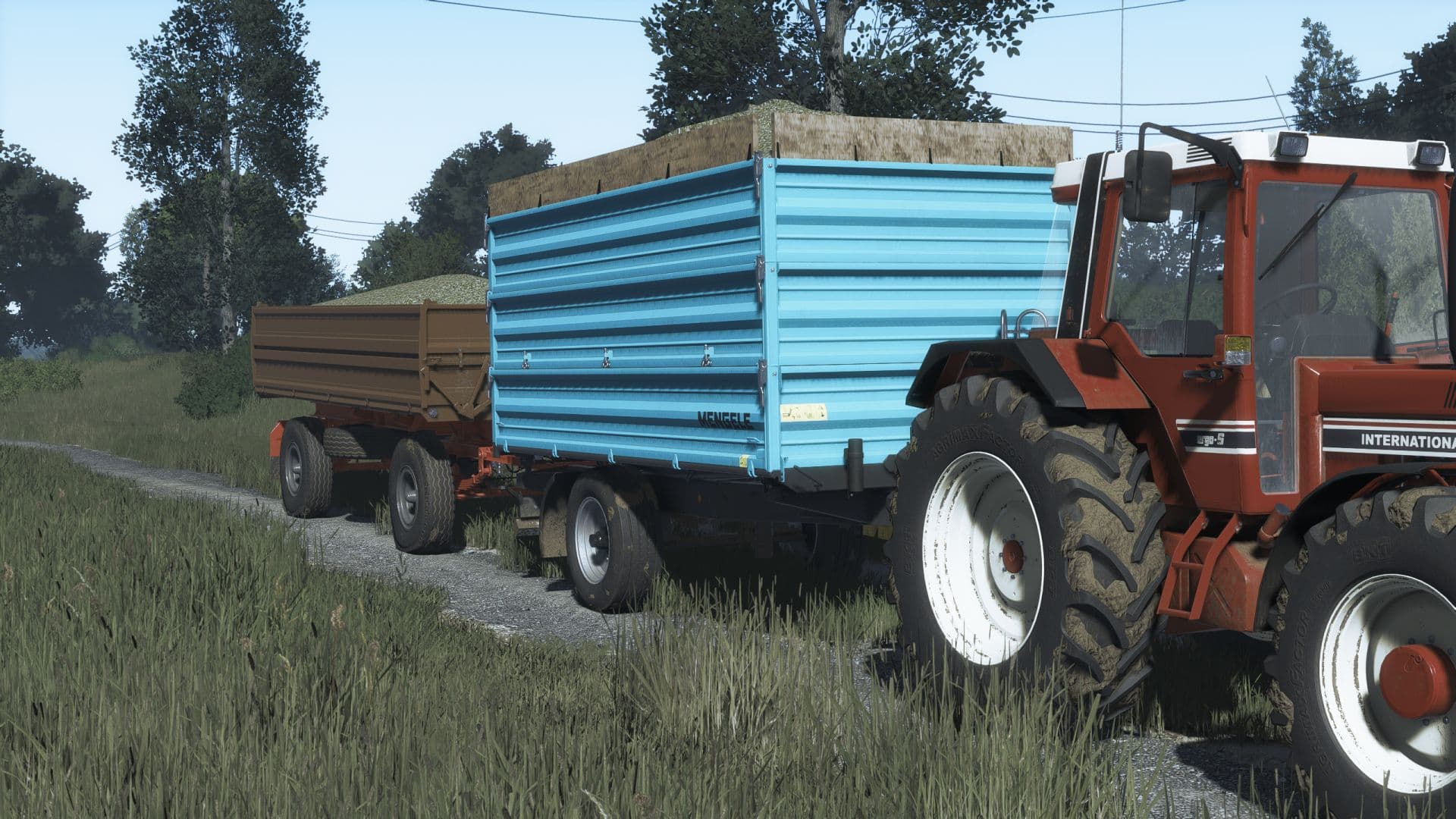 Mengele Single Axle Trailer