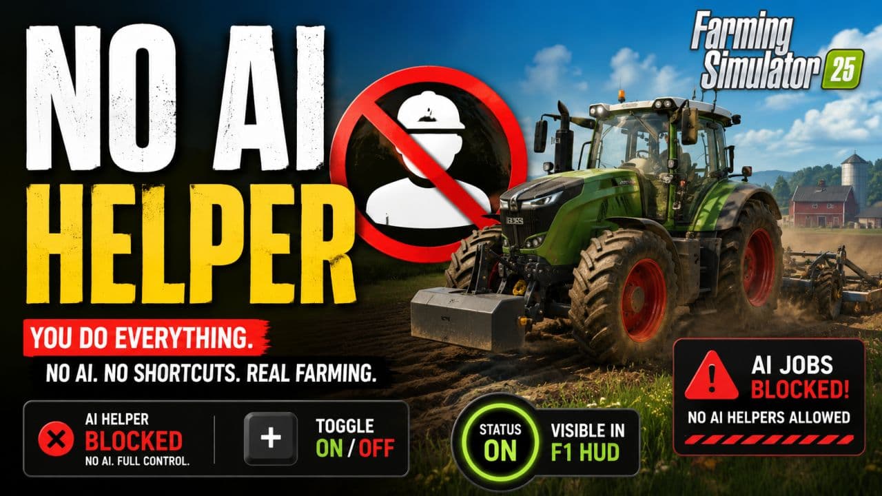 No AI helpers