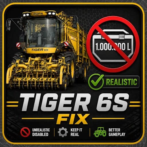 Ropa Tiger 6S Realistic Configuration