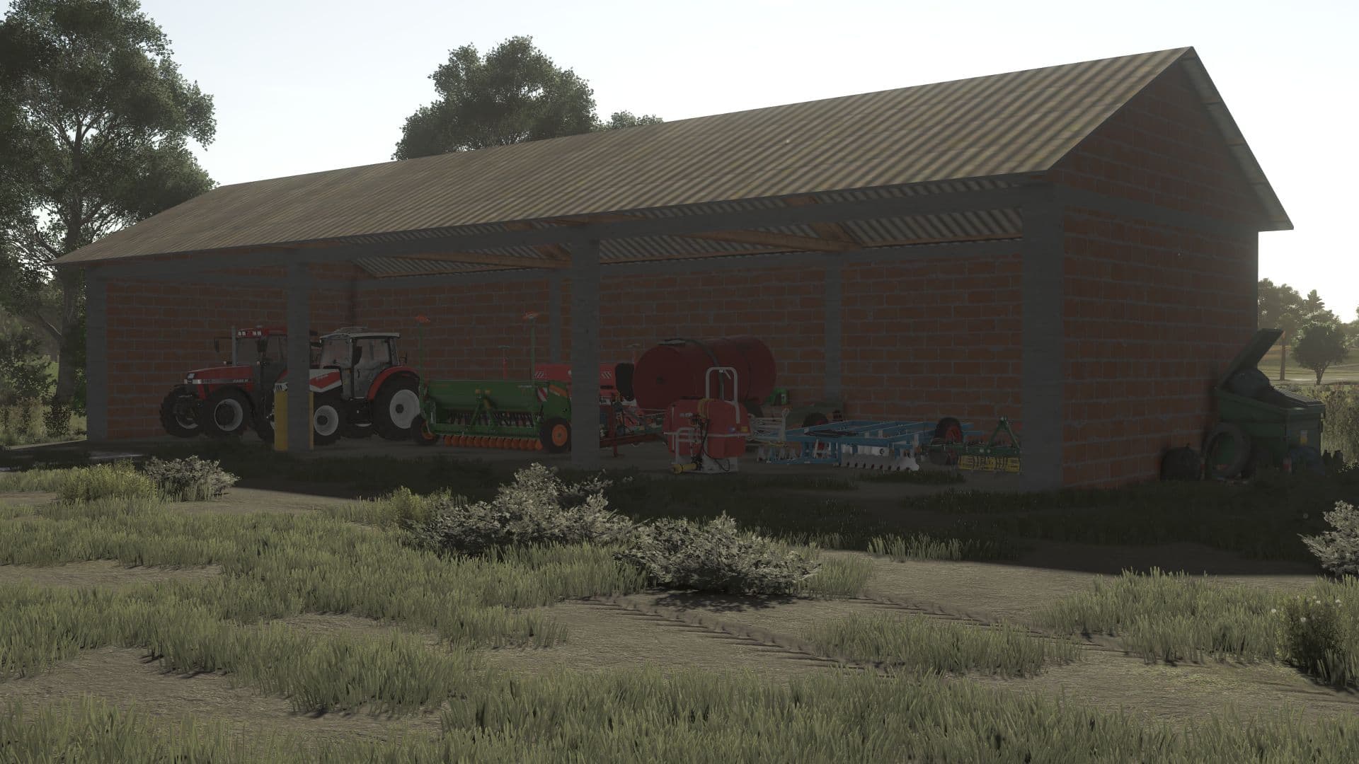 Small Serbian Brick Shed