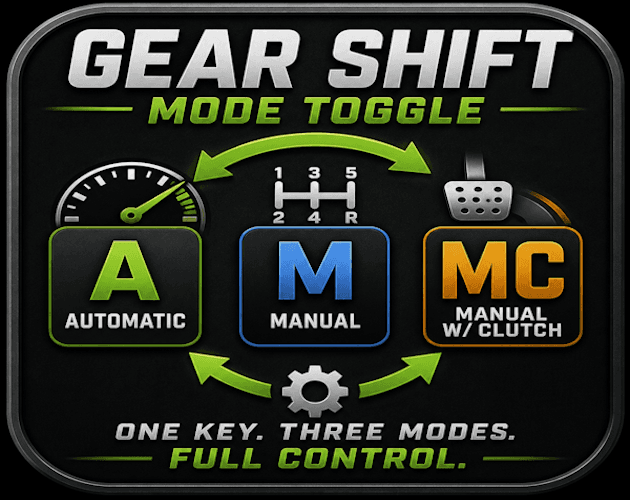 Toggle Gear Shift Modes