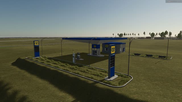 Ukrnafta Gas Station
