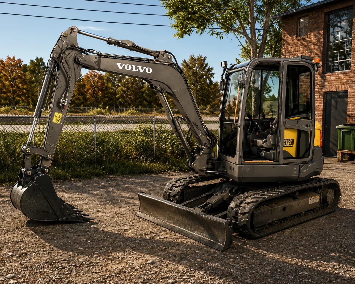 Volvo ECR58F Compact Excavator Pack