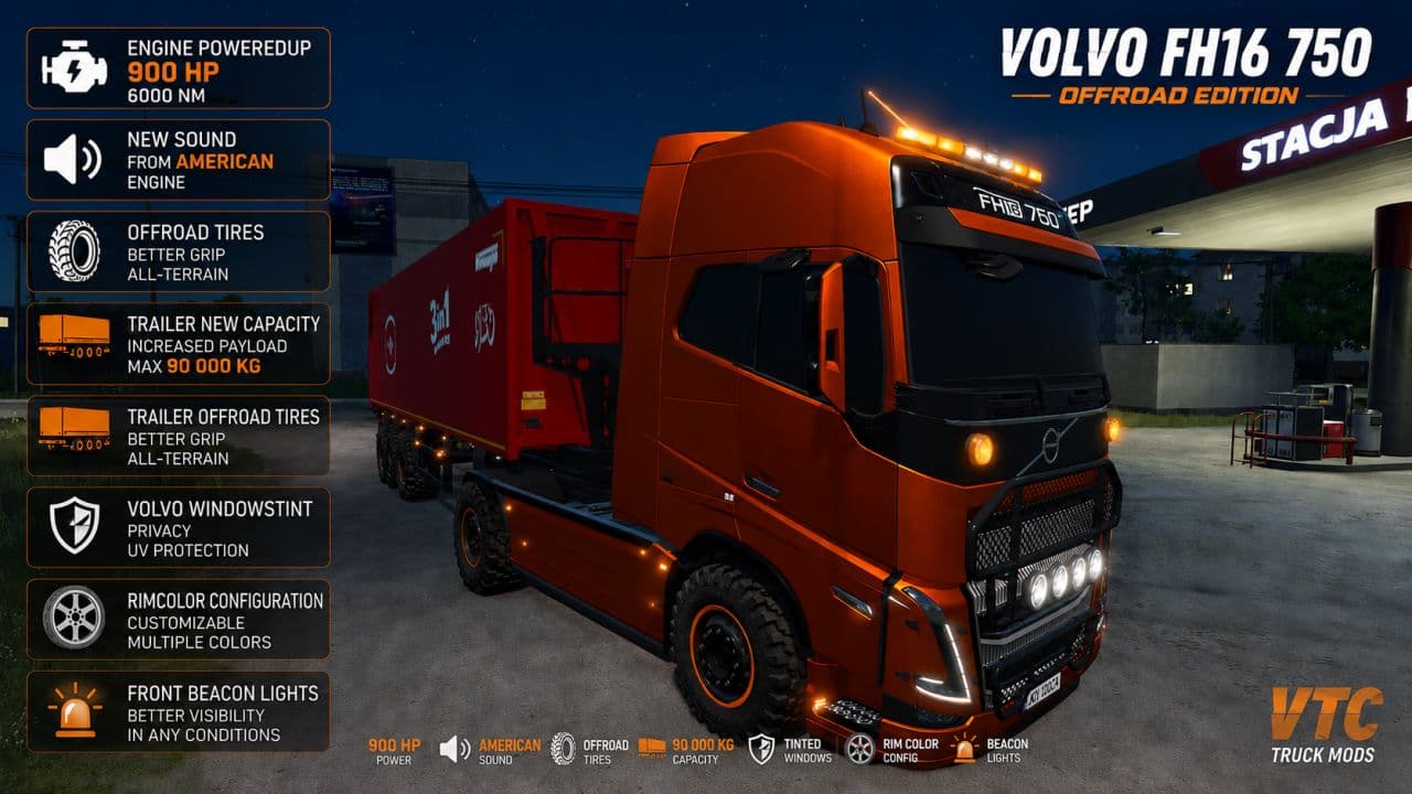 Volvo FH16 PowerMagnum+