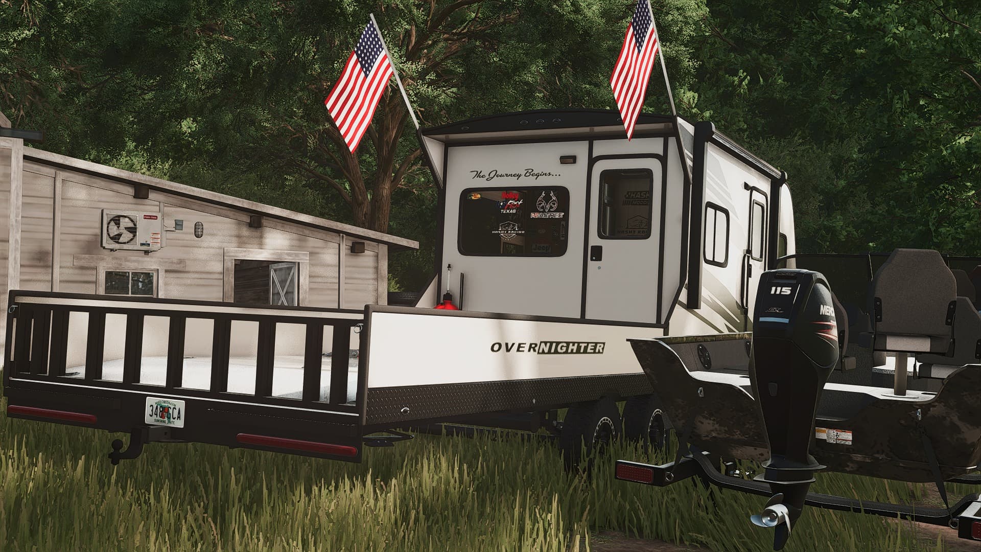 2025 Genesis Supreme Toy Hauler Camper
