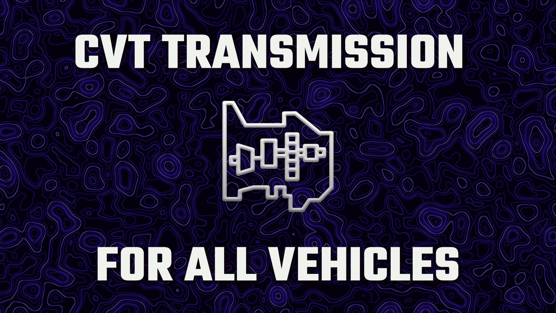 CVT transmission for all vehicles