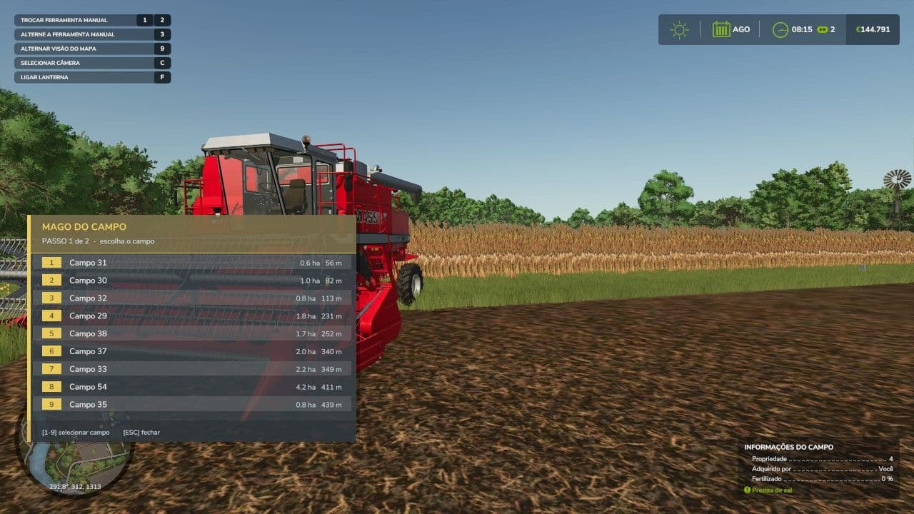 Field center (Planting, Harvesting and Cleaning)