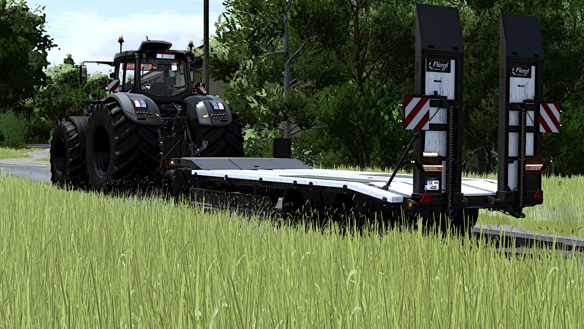 Fliegl Low Loader DTS 5 Modernized