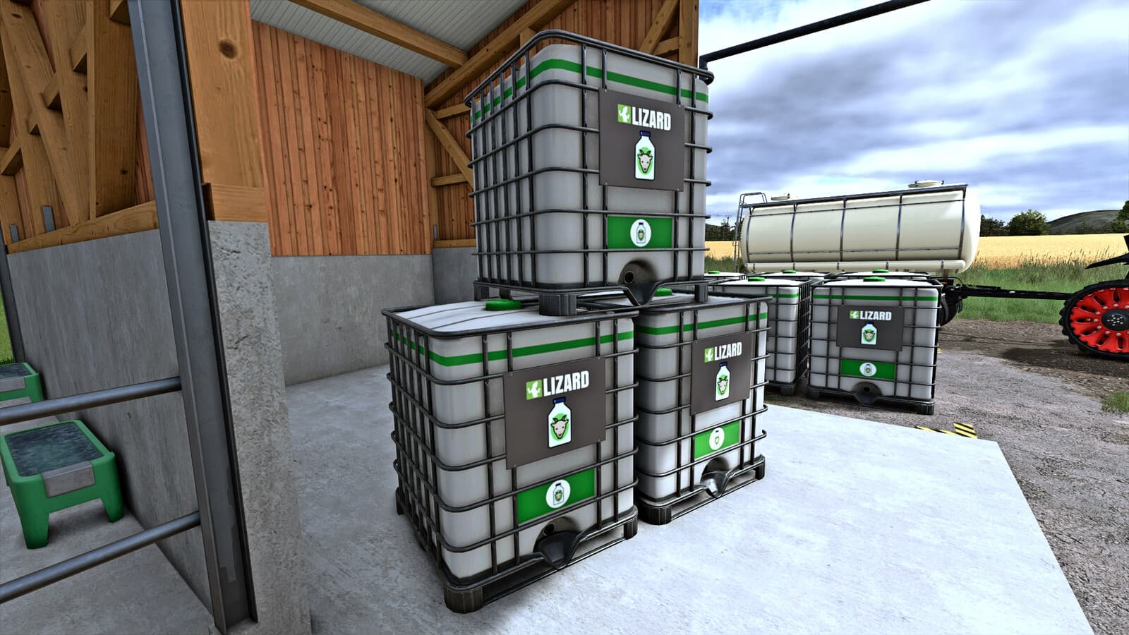 Goat Milk IBC Tanks And Bulk Handling