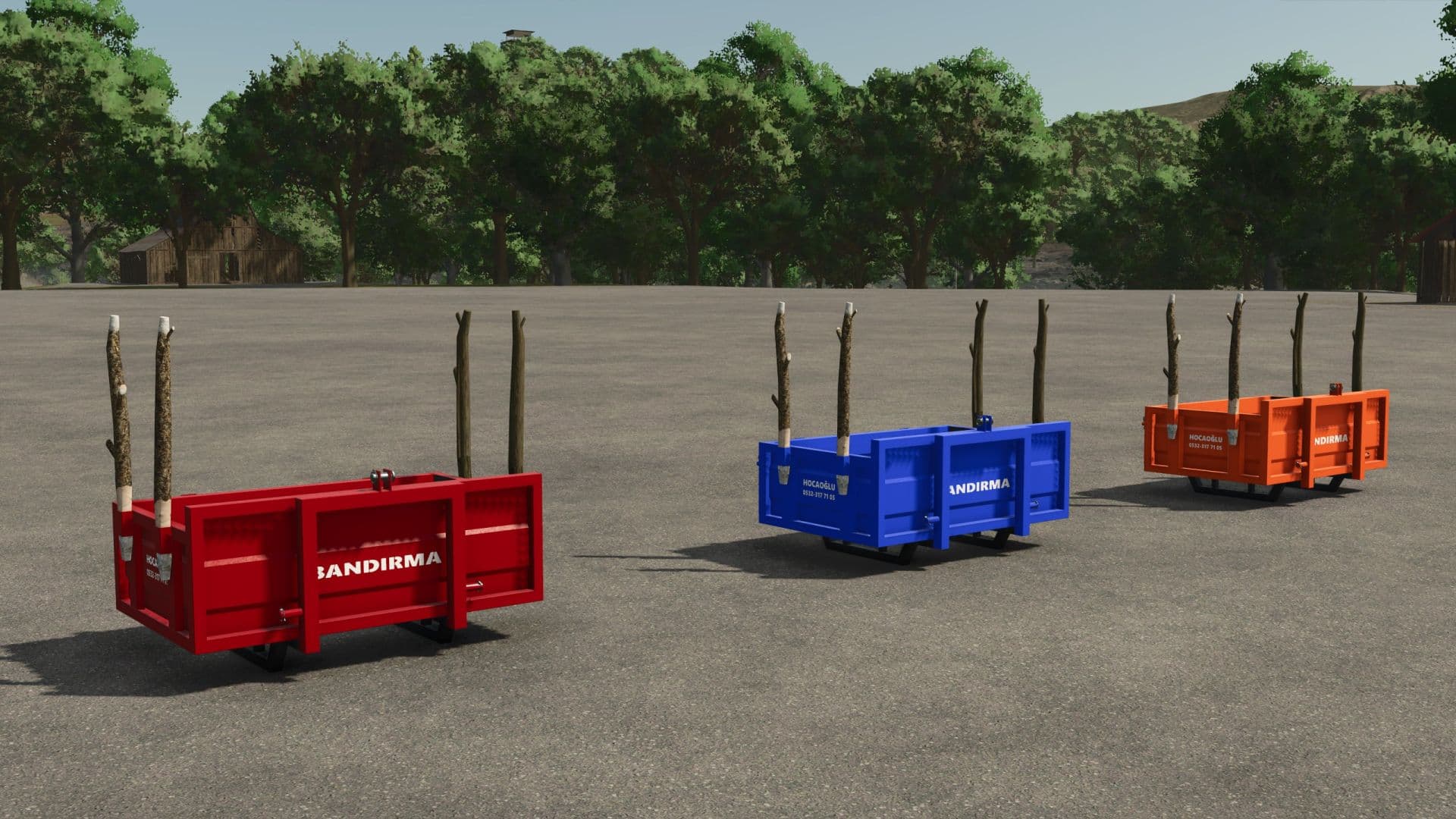 HOCAOGLU 3-point tipping box