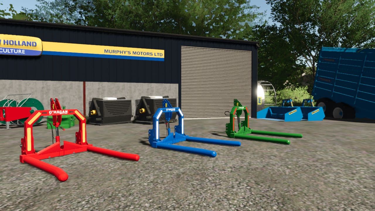 O'Hagan Engineering Folding Bale Lifter