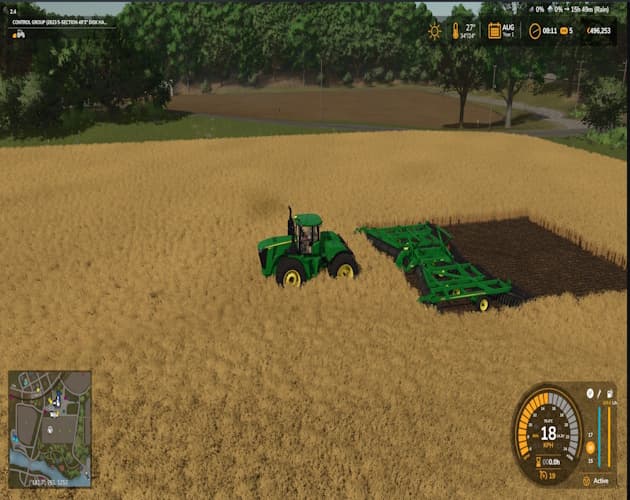 John Deere 2623 5-Section Disk