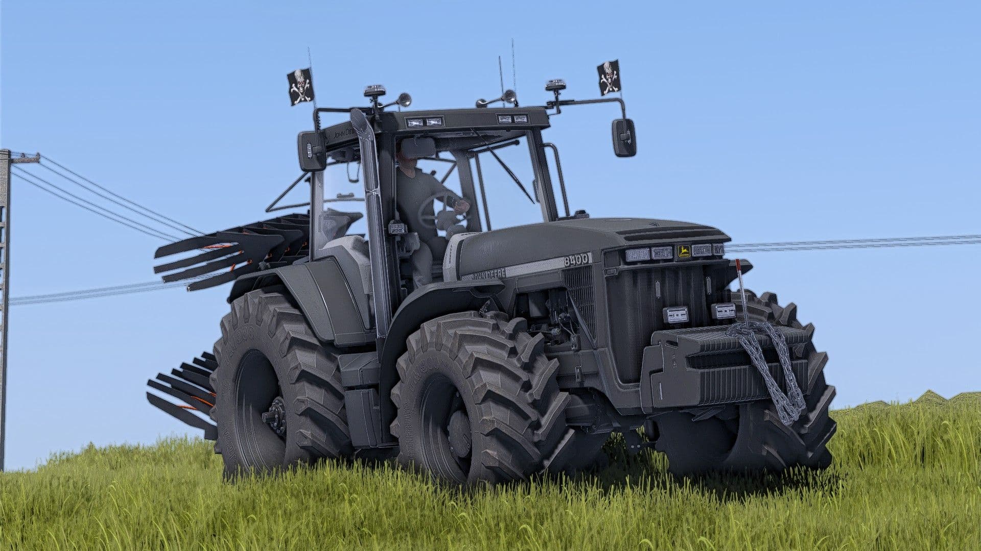 John Deere 8000 Series Dark Style