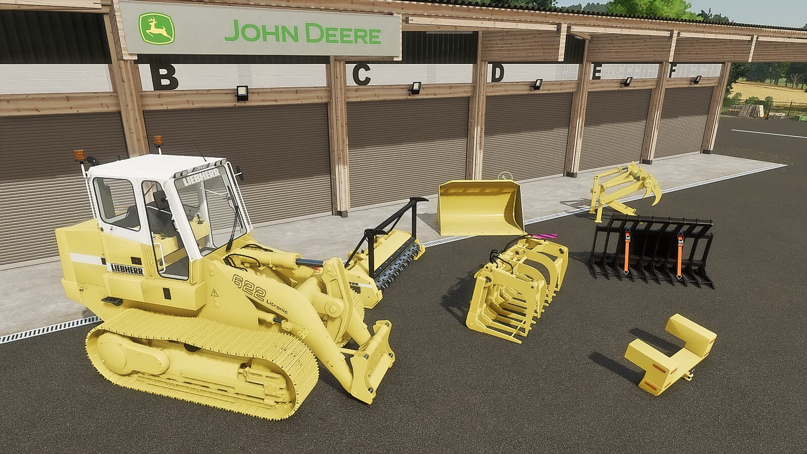 LIEBHERR 622 Crawler Loader Pack