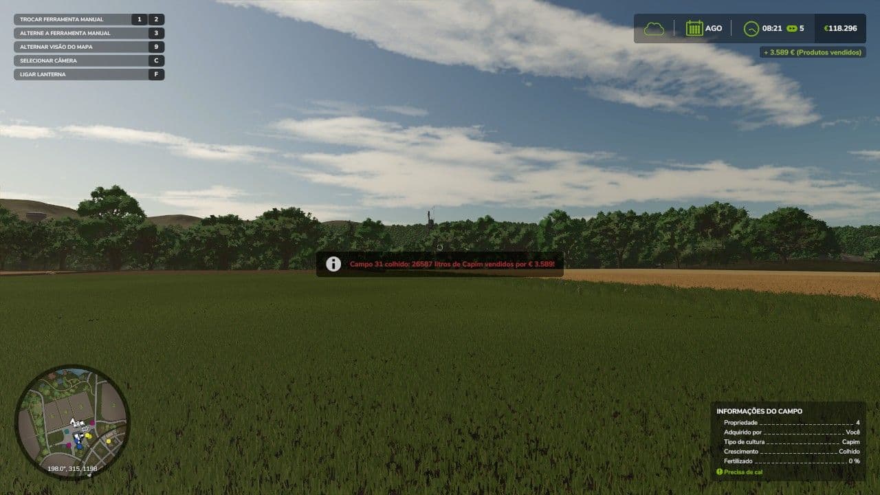 Magic Harvest - Harvest the Entire Field in 1 sec