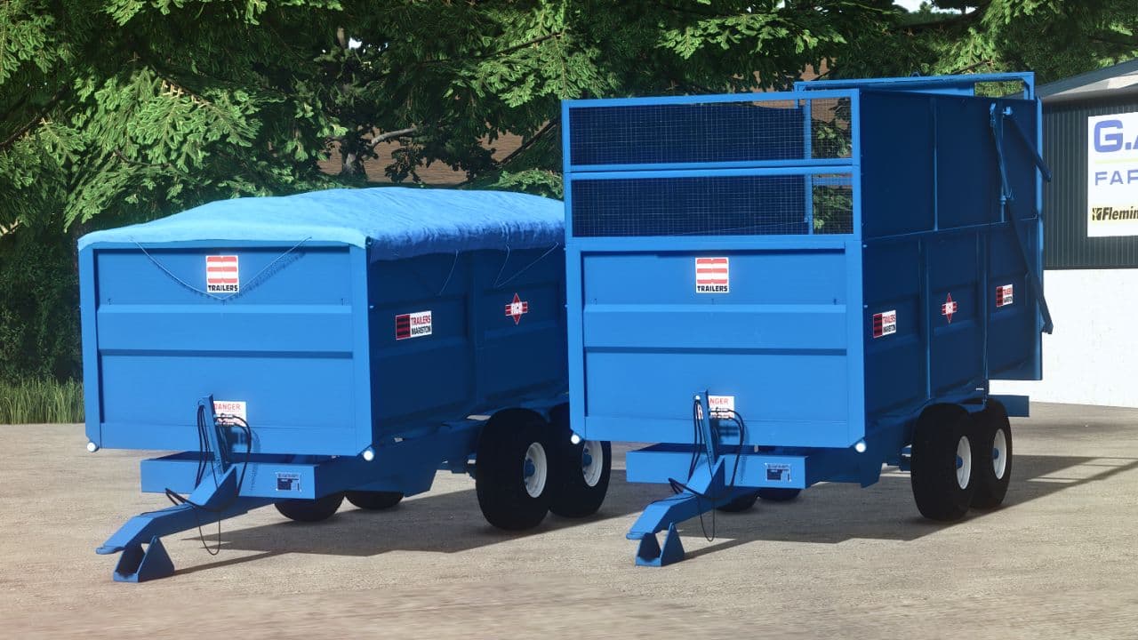 Marston ACE 10 grain and silage trailer