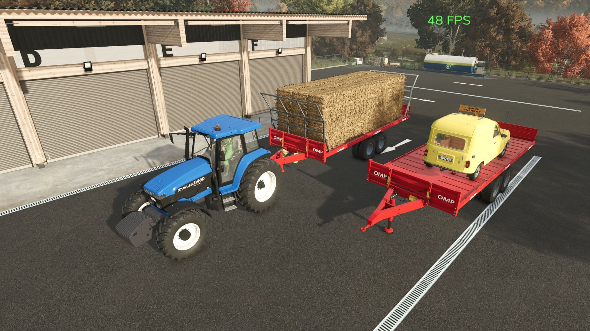 OMP dump trailer
