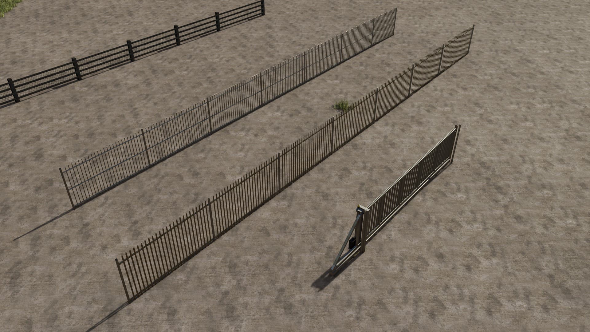Placeable Fences And Hedgerow Pack