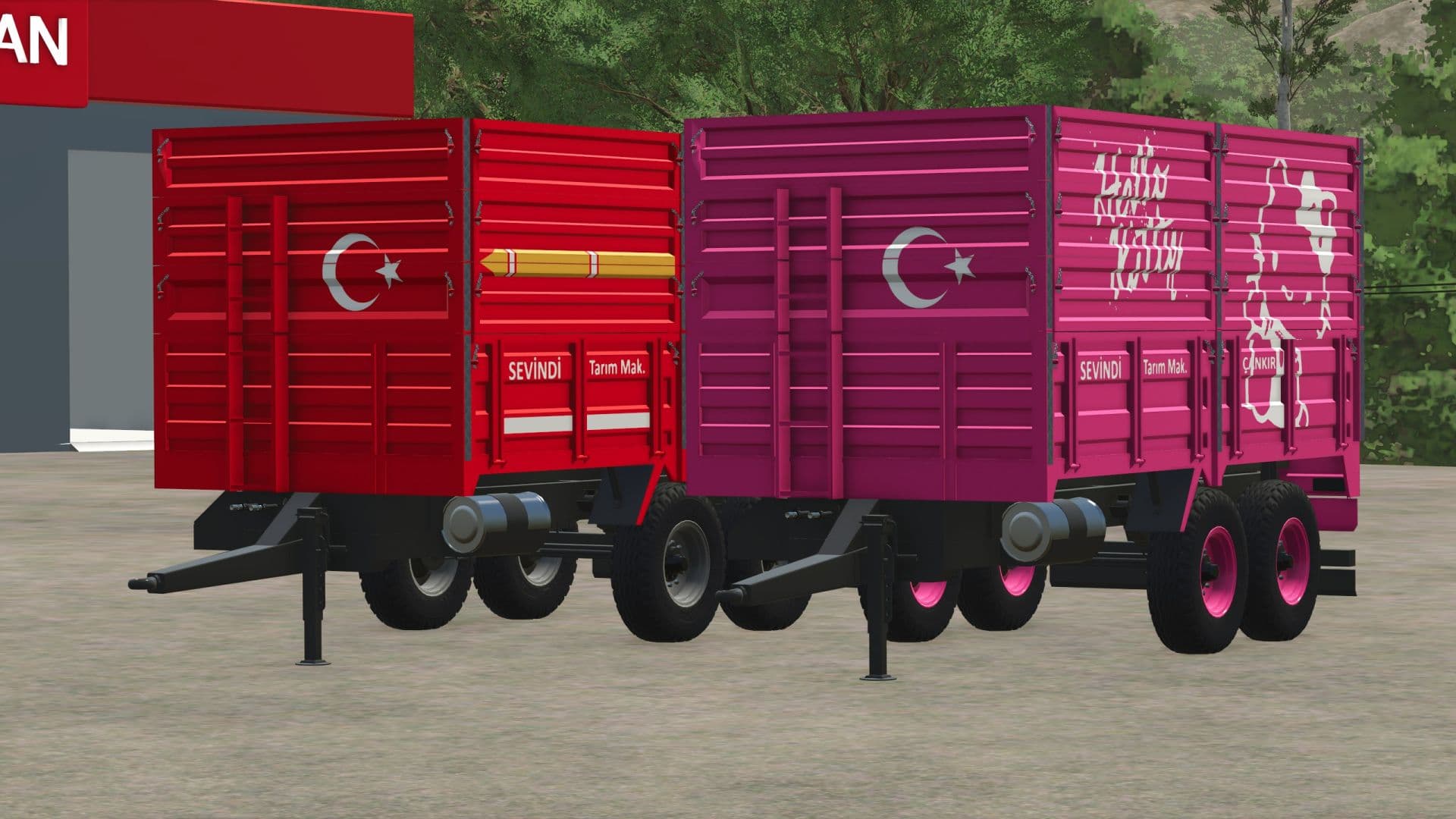 Sevindi Tandem Trailer