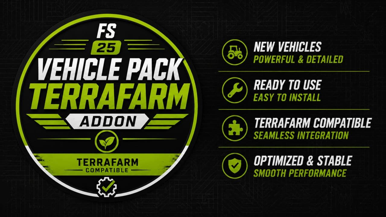 Vehicle Pack - TerraFarm Addon