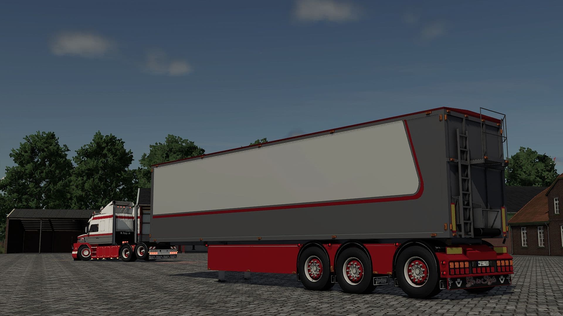Vogelzang Bottom-Dump Trailer 'Henkies'
